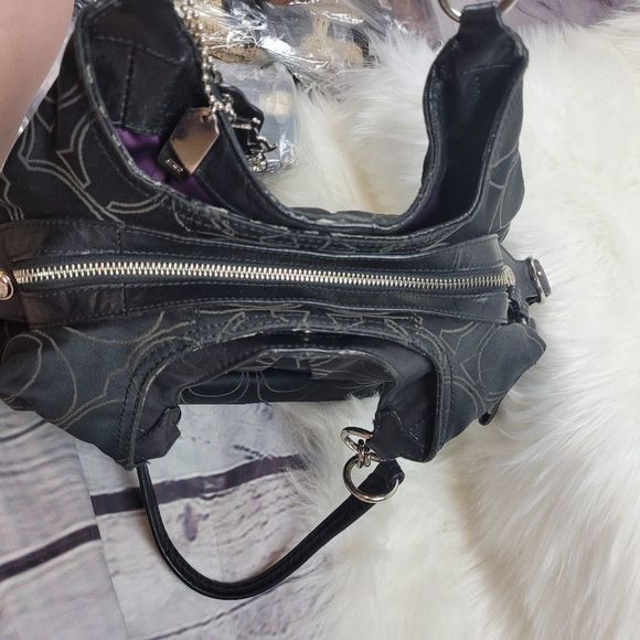 Coach Signature with Pleated Front, Shoulder bag Vintage - Picture 3 of 12